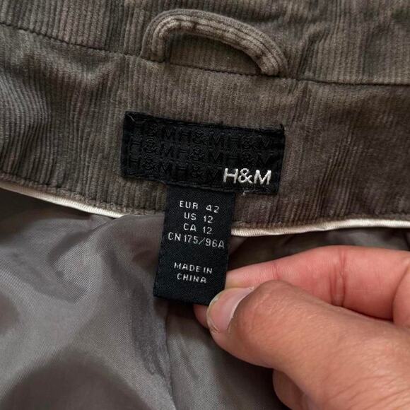 Brown H&M corduroy retro jacket - Picture 8 of 8